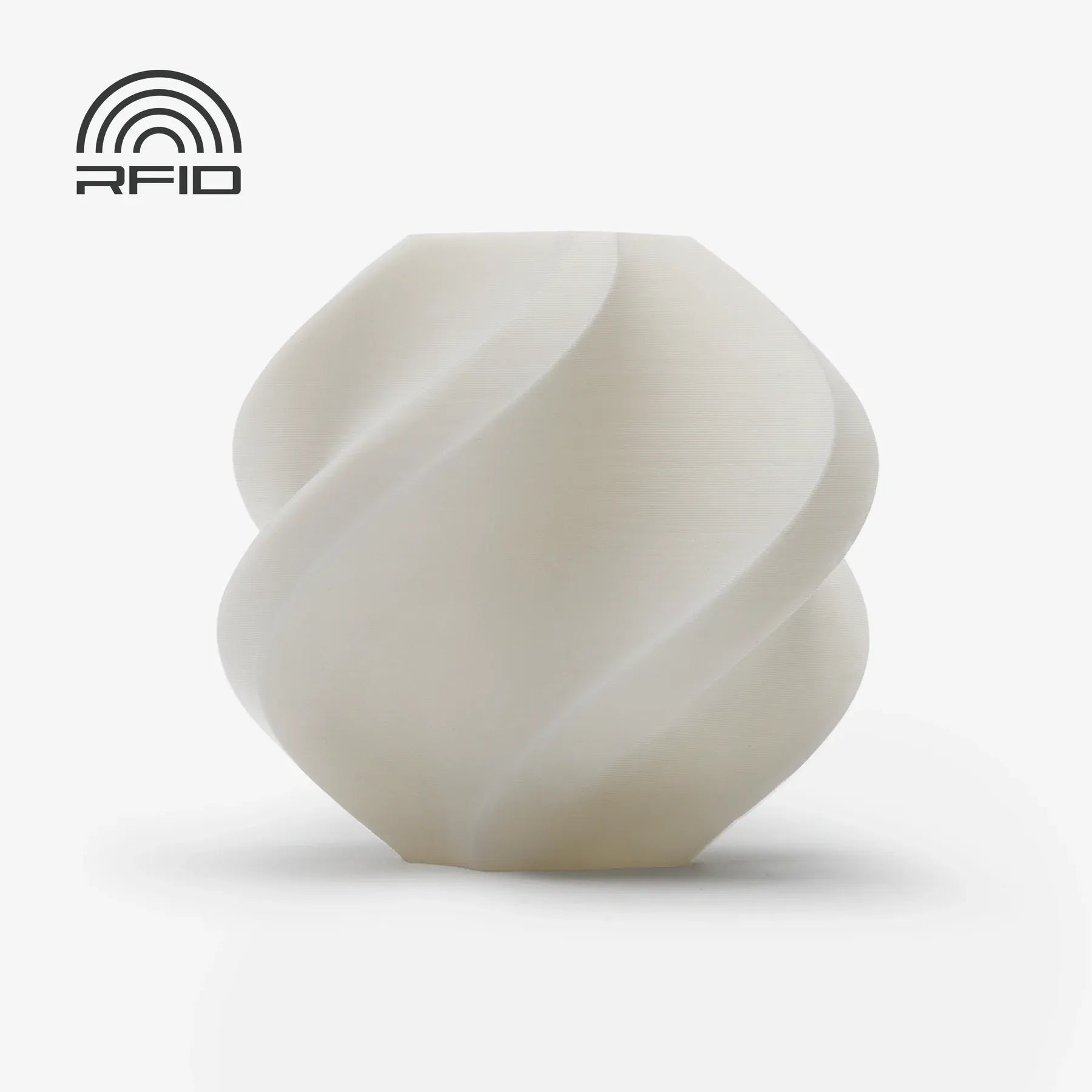 Bambu Lab Basic PLA - wit / jade white (10100) - met spoel