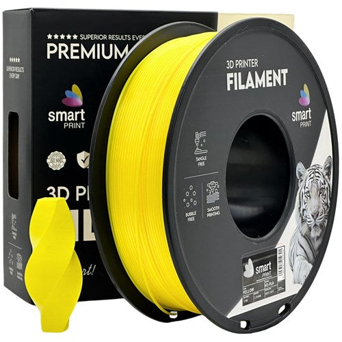 Smart Print - PLA - 1,75mm filament - geel - 1kg netto