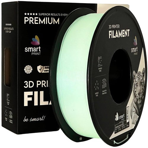 Smart Print PLA Luminous White glow-in-the-dark filament 1.75 mm 1 kg